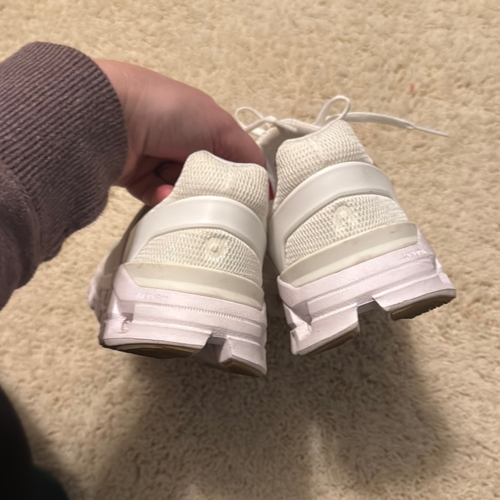 On Running White Athletic Shoes - Picture 5 of 6